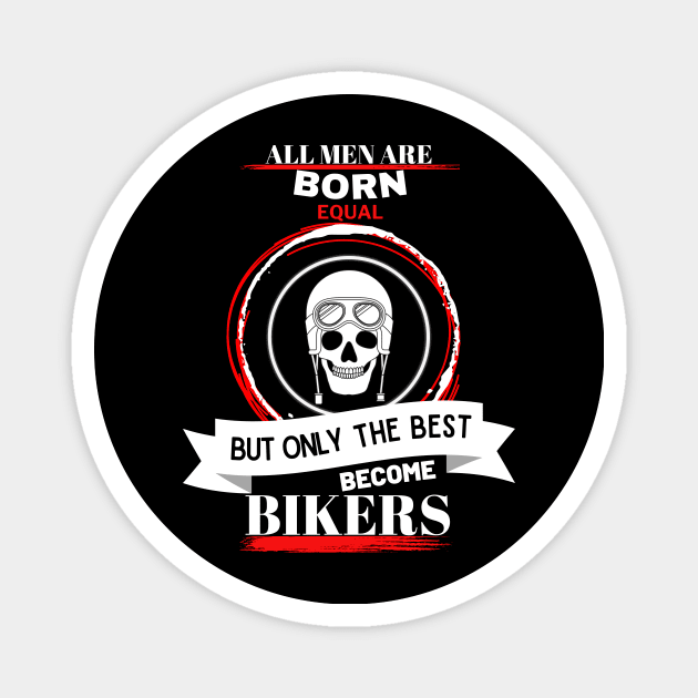 Men-bikers Magnet by MaxiVision